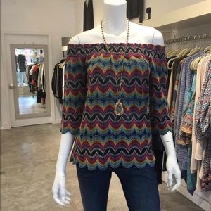 Trina Turk off shoulder top